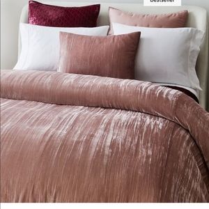 West Elm Blush Duvet